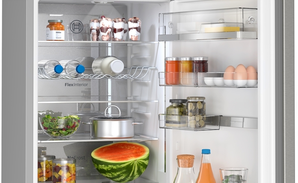 Bosch KGN39AICT,  Frigorífico combi , 2 puertas, No Frost, 203 x 60 cm, Inox, Serie 6