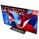 LG OLED48C44LA, 48", OLED 4K, Serie C4, Smart TV, WebOS24, procesador a9, Dolby Vision, Dolby Atmos, TV Gaming, 144 Hz, AMD FreeSync, negro