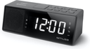 Muse M172 BT, Radio despertador PLL, Alarma dual, Conexión Bluetooth con emparejamiento NFC, Pantalla LED blanca de 1,2'', Alarma mediante radio, zumbido o Bluetooth, Función posponer y siesta, Entrada aux in, Función de carga USB, Dimmer de 3 variaciones