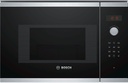 Bosch BEL523MS0, microondas integrable con grill, serie 4, 1000w, 20l, 5 niveles, negro