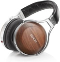 Auriculares Denon AHD7200 Profesional, Estructura de nogal, Hi-Res AUDIO, con cable  jack 3,5 a 6,3mm