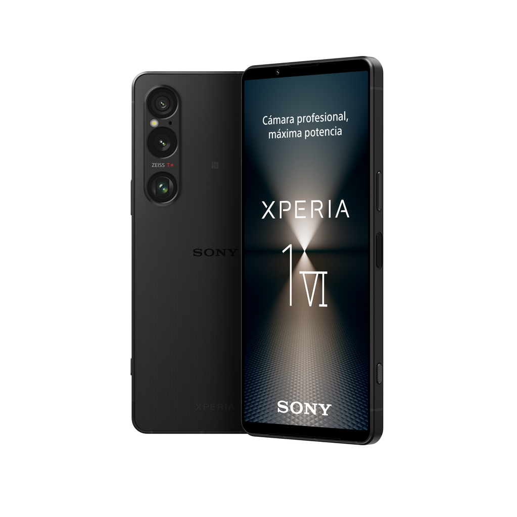 Sony XQEC54EUKCB, Xperia 1 VI, pantalla 6,5" OLED 4K,  256gb, ram 12gb, sensor ExmorT, optica ZEISS