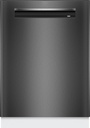 Bosch SMP4ECC71S, lavavajillas semi-integrable, ancho 60 cm, 3ª bandeja, clase B, inox, Serie 4