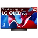 LG OLED48C44LA, 48", OLED 4K, Smart TV, WebOS24, procesador a9, Dolby Atmos, 144 Hz