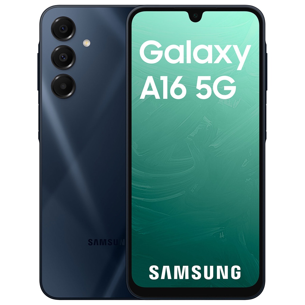 Teléfono Samsung GALAXY A16 5G, Pantalla AMOLED 6,7", Procesador Exynos 1330, Camara 50mpx, Almacenamiento 128GB, Memoria Ram 4gb, Batería 5000mAh