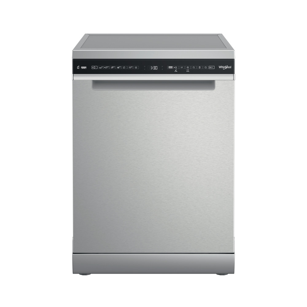 Whirlpool W7F HS41 X, lavavajillas libre instalación, 60cm, 15 cubiertos, PowerClean Pro, blanco, clase C