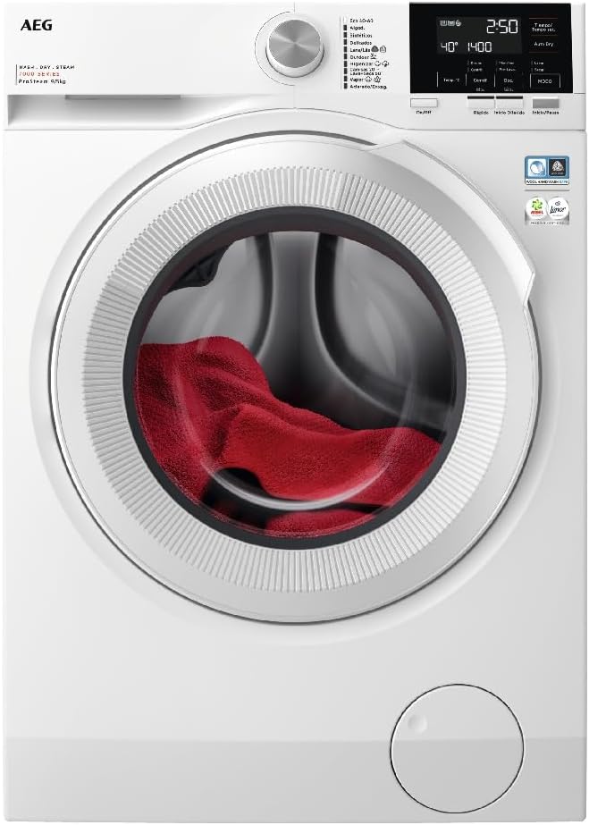 AEG LWR7194M2B, Lavadora secadora de libre instalación Serie 7000 ProSteam® 9 kg + 5 kg