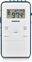 Sangean DT-140, radio AM / FM, estéreo de bolsillo, negro