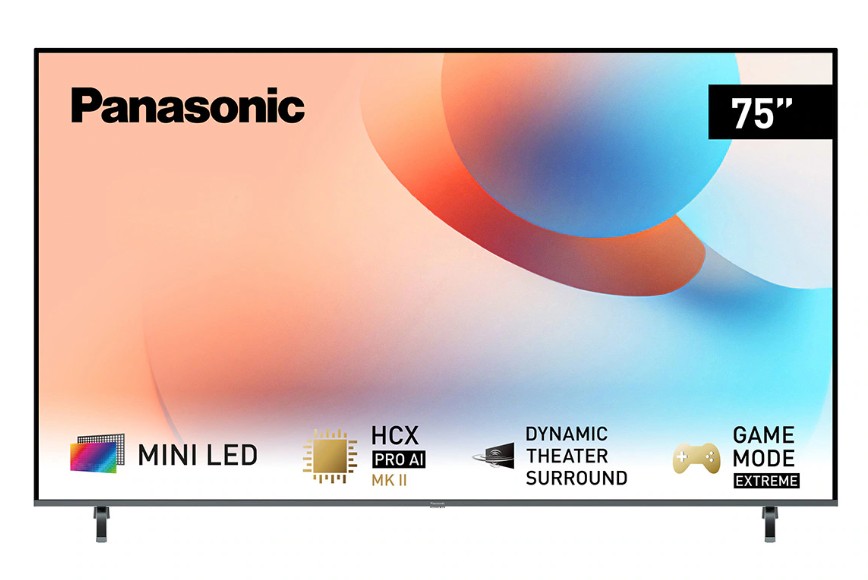 Panasonic TV-75W95AEG, Mini LED, Smart TV, 75 pulgadas, UHD 4K, Dolby Vision IQ,
