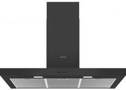 [LC96BBC60] Siemens LC96BBC60, campana decorativa de pared, 90 cm, negro, clase B, iQ100