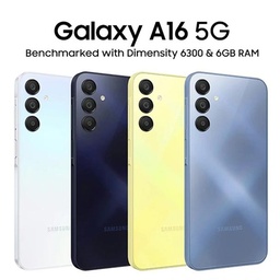 Teléfono Samsung GALAXY A16 5G, Pantalla AMOLED 6,7", Procesador Exynos 1330, Camara 50mpx, Almacenamiento 128GB, Memoria Ram 4gb, Batería 5000mAh