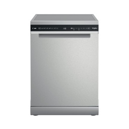 [W7F HS41 X] Whirlpool W7F HS41 X, lavavajillas libre instalación, 60cm, 15 cubiertos, PowerClean Pro, , clase C