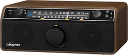 [SWR12BT] Sangean WR-12BT, Radio analógica, 2 bandas FM estéreo/AM, Bluetooth integrado
