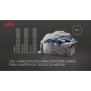 AEG LTN6K6210B, lavadora de carga superior, serie 6000, ProSense®, 6.0kg, 1200rpm, clase D