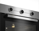 Beko BBIC12100XD, horno convencional, limpieza por hidrólisis, acero inoxidable, clase A