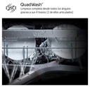 LG DF141FW, lavavajillas 60 centímetros, 14L, con función QuadWash Direct Drive, blanco, clase D