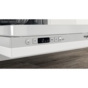 Lavavajillas integrable - Whirlpool WRIC 3C26, 14 servicios, 8 programas, 60 cm, Pantalla LCD, Inox