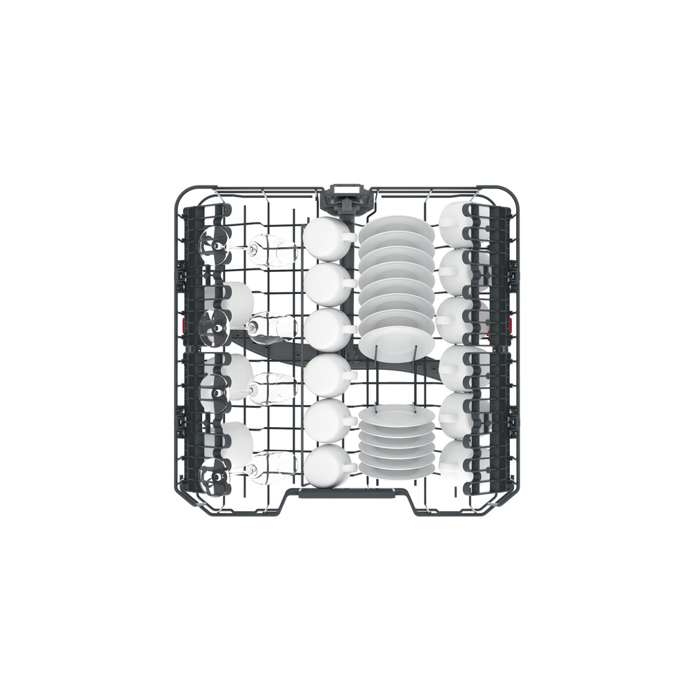 Lavavajillas integrable - Whirlpool WRIC 3C26, 14 servicios, 8 programas, 60 cm, Pantalla LCD, Inox