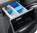 Haier HW90-B14939S8, lavadora libre instalación, inox, 9kg 1400 rpm, Motor Inverter, clase A