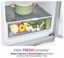 LG GBP61SWPGN, frigorífico combinado, 1,86 x 60cm, 375l, blanco serie p-600 clase D