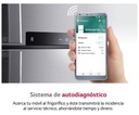 LG GBP61SWPGN, frigorífico combinado, 1,86 x 60cm, 375l, blanco serie p-600 clase D