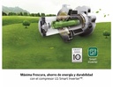 LG GBP61SWPGN, frigorífico combinado, 1,86 x 60cm, 375l, blanco serie p-600 clase D