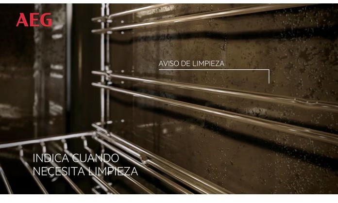 AEG BPB331161M, horno pirolítico, surroundcook, serie 6000, inox, clase A+