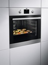 AEG BPB331161M, horno pirolítico, surroundcook, serie 6000, inox, clase A+