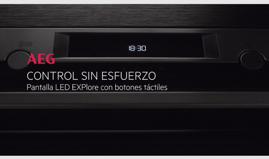 AEG BPB331161M, horno pirolítico, surroundcook, serie 6000, inox, clase A+