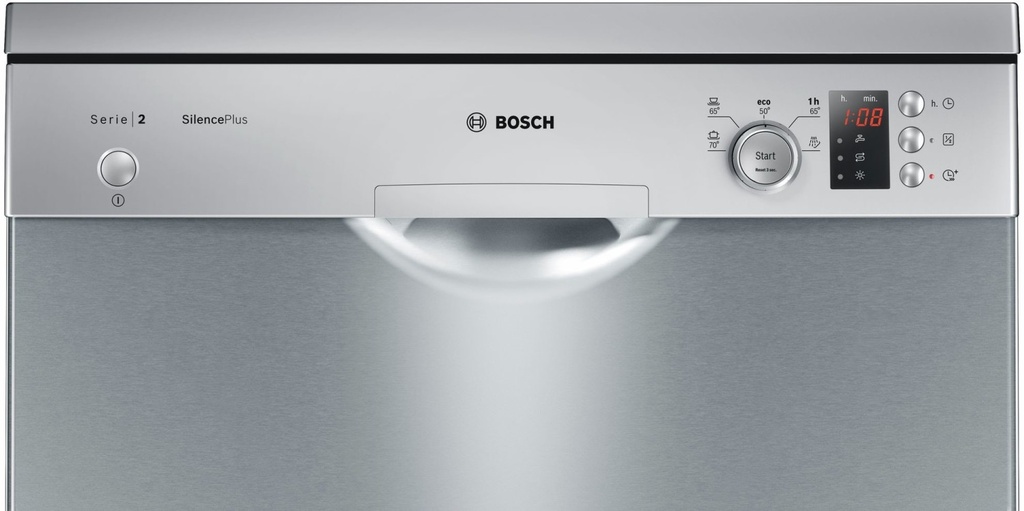 LAVAVAJILLAS BOSCH SMS25AI05E INOX 12 SERVICIOS 60CM  CLASE E