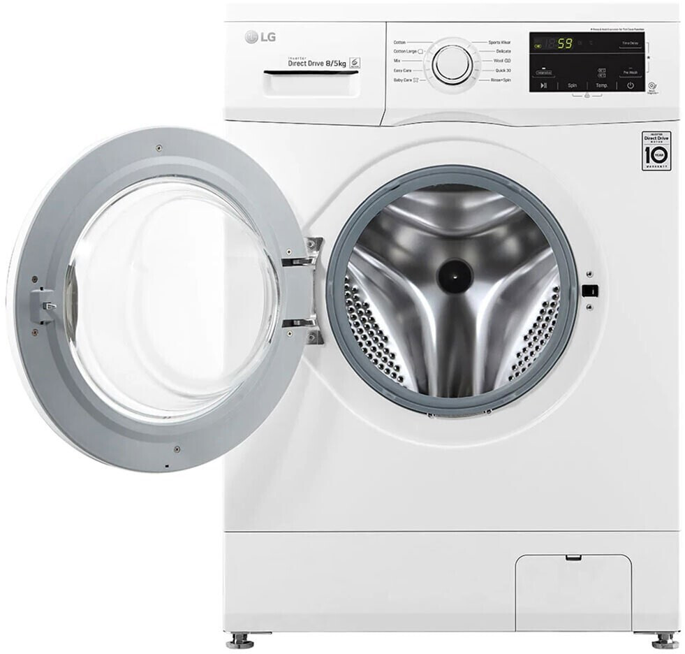 LAVASECA LG F4J3TM5WD 8KG LAVADO 5KG SECADO 82CM BLANCA