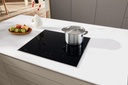 Miele KM 7360 FR, placa inducción, 3 zonas, borde de acero inox, máxima durabilidad