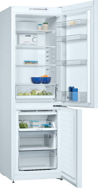 Balay 3KFE560WI, frigorífico combinado, 186x60cm, blanco, clase E