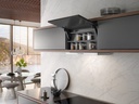 Miele DAS 2620, campana extractora plana, control EasySwitch, CleanCover, acero inox, clase D