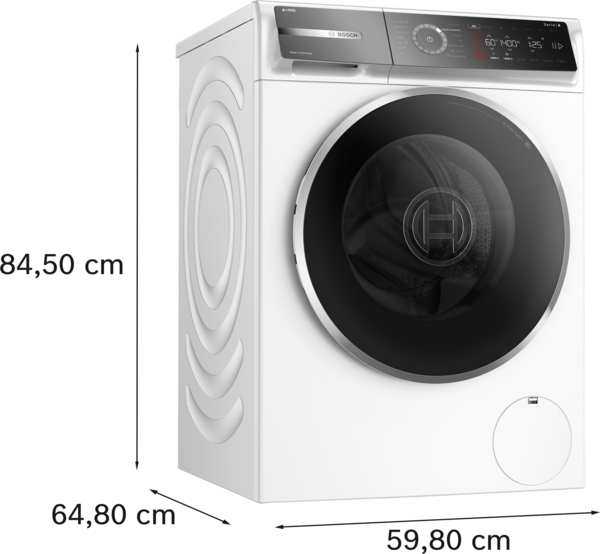 Bosch WGB254A1ES, lavadora de carga frontal, 10gk, 1400rpm, serie 8, clase A