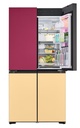 LG GMV960NNME, frigorífico americano combi, Intaview MoodUp, Door Cooling+, 1,86m, multicolor, clase E