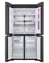 LG GMV960NNME, frigorífico americano combi, Intaview MoodUp, Door Cooling+, 1,86m, multicolor, clase E