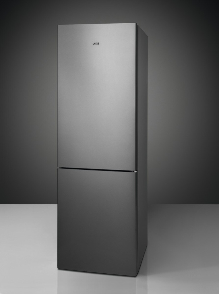 AEG RCB632E9MU, frigorífico combi, libre instalación, 1,86m, MultiFlow, TwinTech No Frost, serie 6000, clase E