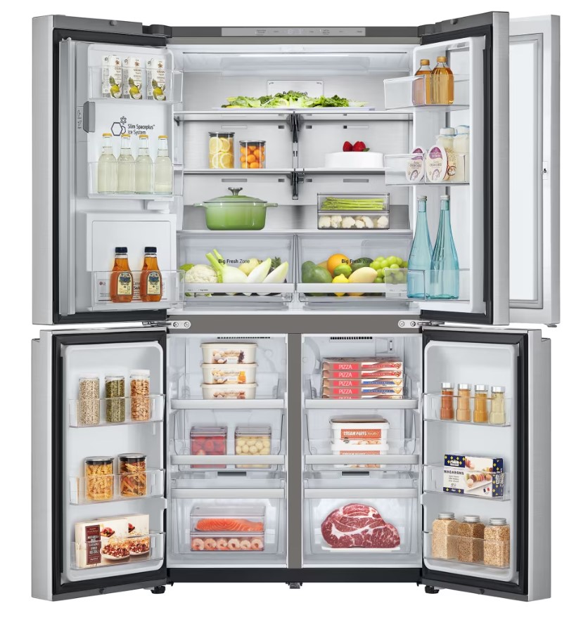 LG GMJ960MBJE, frigorífico americano combi, Door-in-Door, Smart Fresh Air, UVnano, clase E
