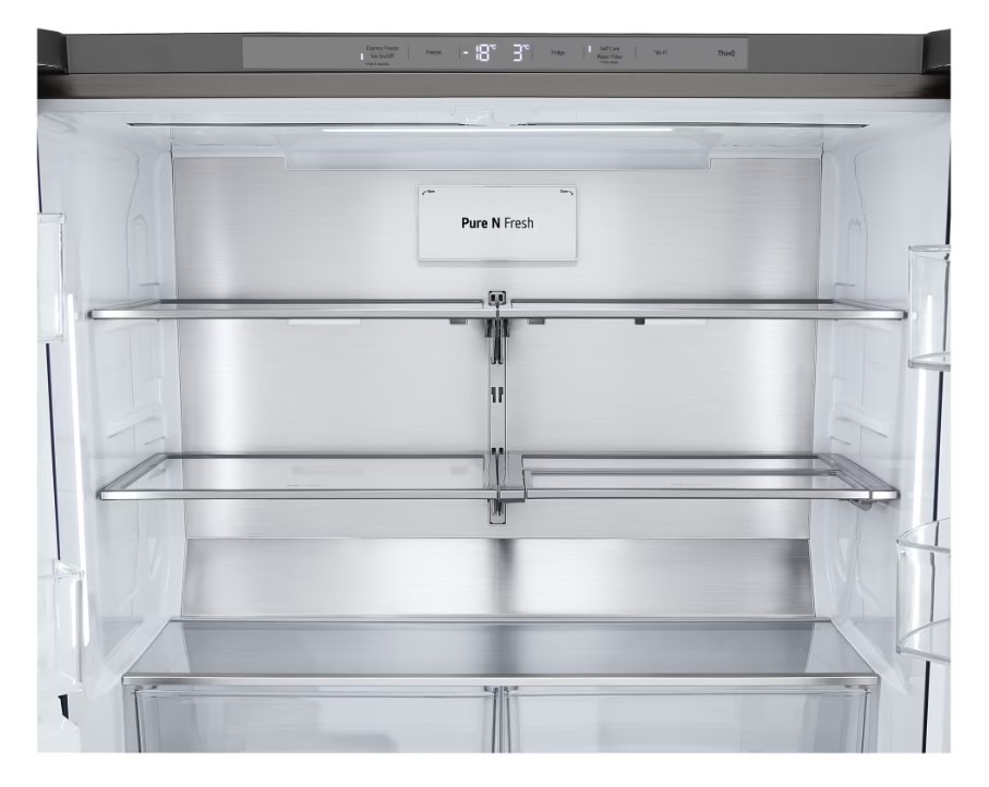 LG GMJ960MBJE, frigorífico americano combi, Door-in-Door, Smart Fresh Air, UVnano, clase E