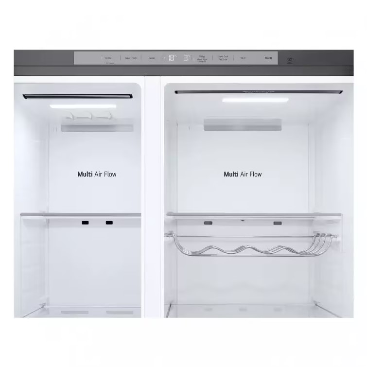 LG GSXE80PYBD, frigorífico americano combi, Side By side, Instaview Door-In-Door, serie 800, clase E
