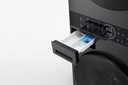 LG WT1210BBF, torre de lavado y secado, 2 en 1, Smart Pairing, TurboWash, 12/10kg, clase A/A+++