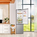 LG GBV3200CPY, frigorífico combi, No Frost, 2,03x60, DoorCooling+™, MetalFresh™, inox antihuellas, clase C