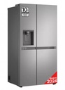LG GSLC40PYPE, frigorífico americano combi, Side By side, AirFlow, inox, serie 400, clase E