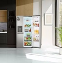 LG GSLC40PYPE, frigorífico americano combi, Side By side, AirFlow, inox, serie 400, clase E