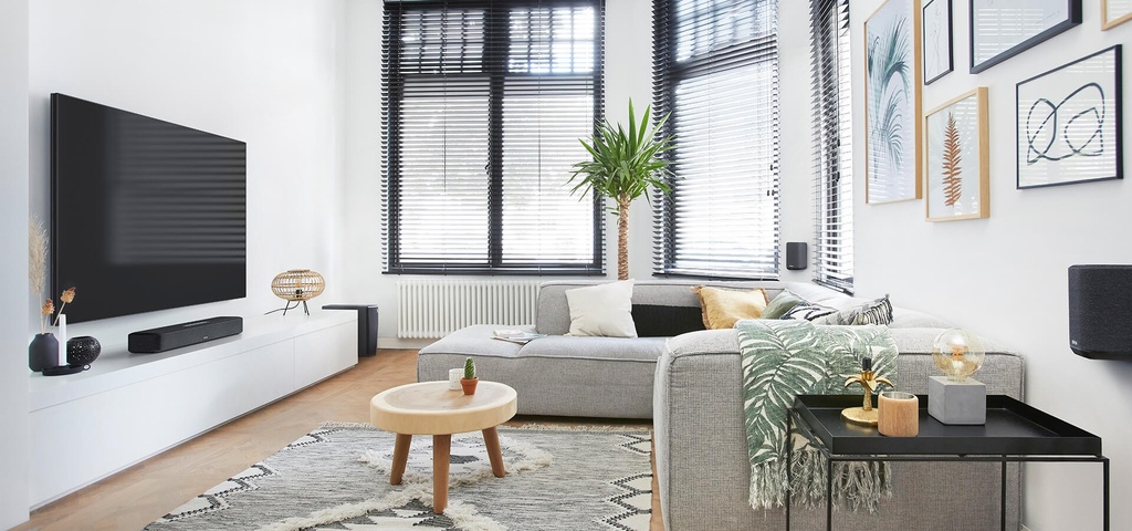 Denon Home 550, barra de sonido, sonido surround 3D, función Alexa integrado