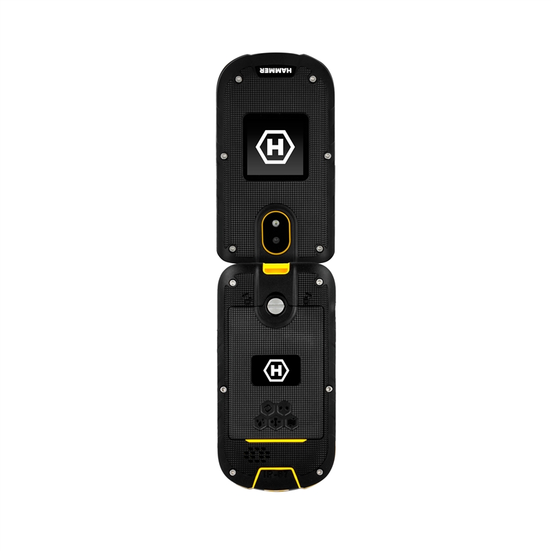 Telefono ruggerizado HAMMER BOW 4G LTE, Pantalla 2,4", Resistecia a barro, agua, polvo, caidas, Batería 1200mAh