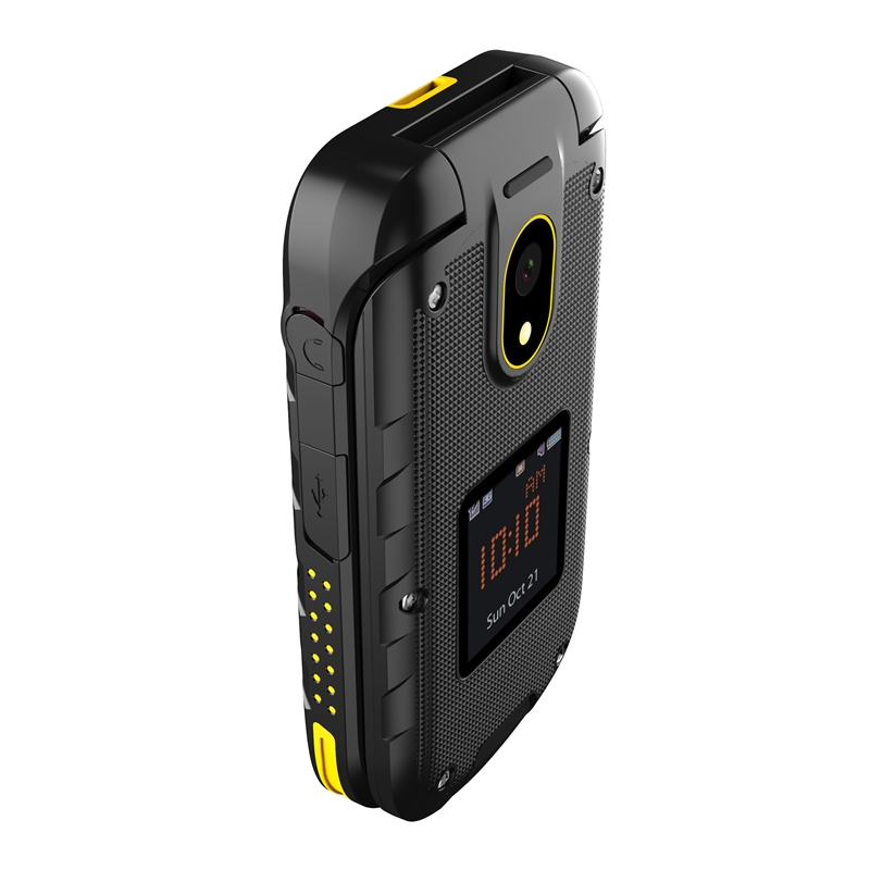 Telefono ruggerizado HAMMER BOW 4G LTE, Pantalla 2,4", Resistecia a barro, agua, polvo, caidas, Batería 1200mAh