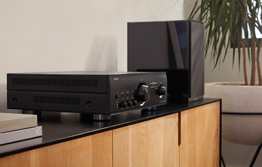 Denon PMA-1700NE, Amplificador integrado de 2 canales a 140W, negro