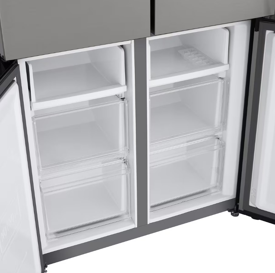 LG GMM41MSBEM, frigorífico americano combi, 4 puertas, NoFrost, inox, 178x66cm, clase E